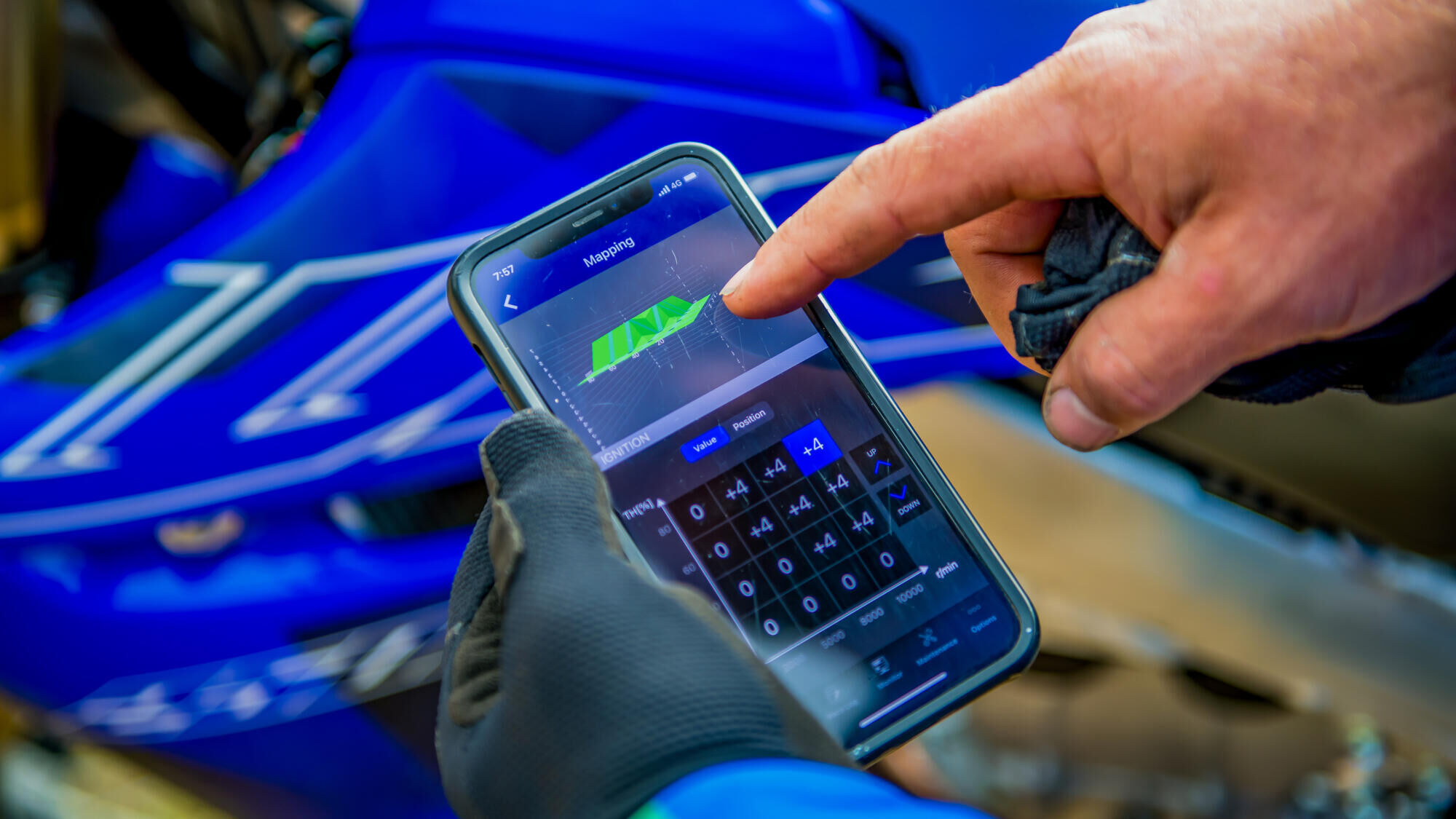 Приложение Yamaha Power Tuner 